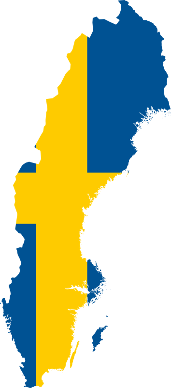 földgolyó Svédország